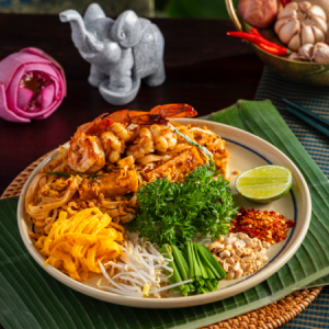 Pad thái tôm