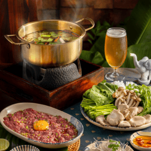 Lẩu Thái Jim Jum với thăn nội bò (Lớn 4-5 pax)